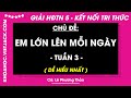 Giải sgk Hoạt động trải nghiệm lớp 5 Tuần 3 - trang 11, 12