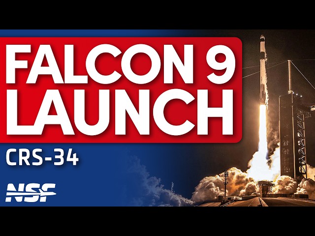 SpaceX Scrubs CRS-34 Resupply Launch to ISS SDDEFAULT Thumbnail