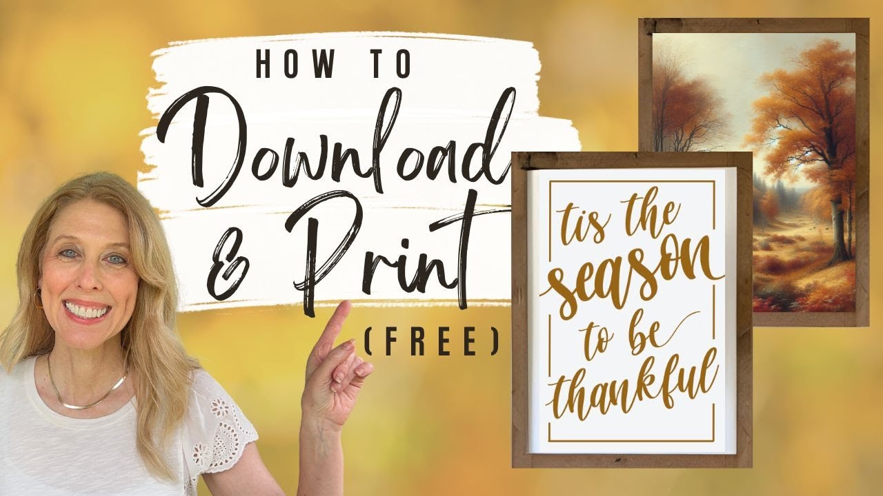 Instant Fall Decor: Download These Beautiful Prints | Fall 2025