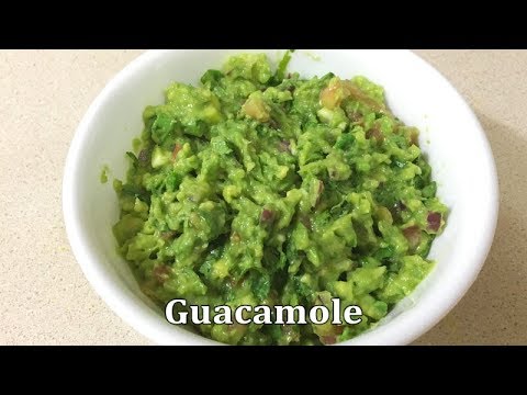 Fresh Homemade Guacamole Recipe | How to Make Guacamole