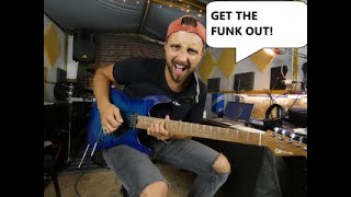 Get the funk out - Extreme cover by FP Guitar