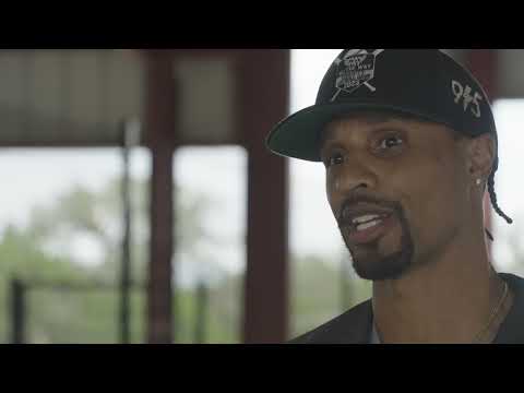 NBA veteran George Hill is at peace on the court or in the country