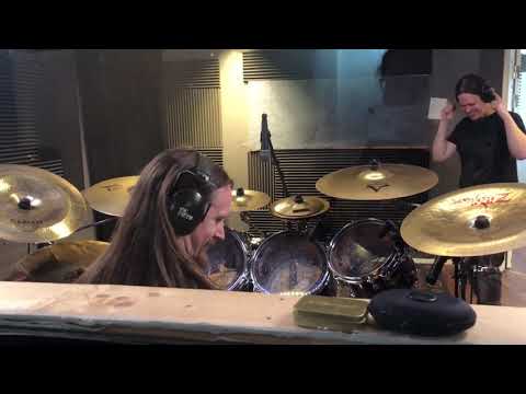 Drum recording with Nils Dominator Fjellström (Tale of the Endless EP) #StudioDiary