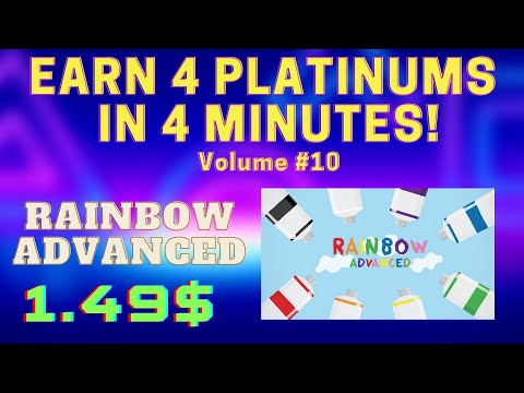 EASY 30 SEC PLATINUM TROPHY || Rainbow Advanced Trophy Guide