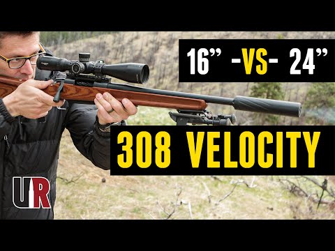 308 Velocity: SHORT -vs- LONG (16" -vs- 24")