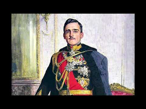 Народни гуслар Радосав Рајо Војиновић - Посјета краља Александра Црној Гори