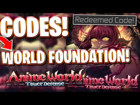 Anime World Tower Defense Code