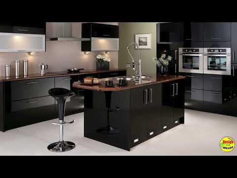 Top 100 kitchen interior ideas | Black kitchen - bold design ideas.