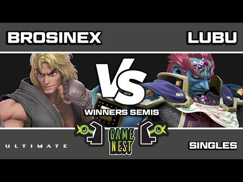 Game Nest Smash It Up: Brosinex (Ken) vs Lubu (Ganondorf) - Losers Semis