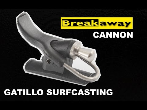 Gatillo Cannon Breakaway para frontal. the bionic finger for fixed spool reels. surfcasting
