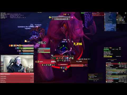 Blood DK +22 Shrine of the Storm - Tyrannical, Teeming, Volcanic, Awakened