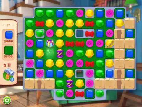 Homescapes Level 87 Walkthrough