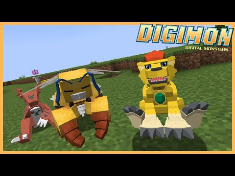 OUR NEW DIGIMON SERVER! Minecraft Digimobs Mod Episode 1