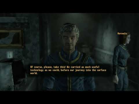 Meeting the Vault 34 Dwellers after saving them - Fallout New Vegas