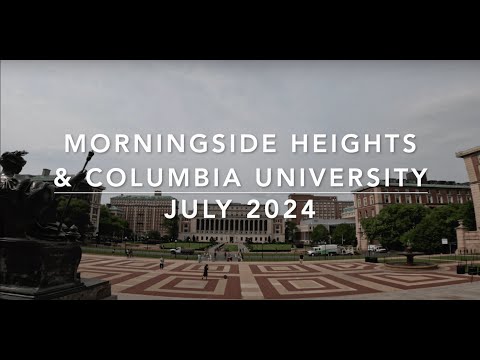 NEW YORK CITY Walking Tour [4K] - Morningside Heights and Columbia University