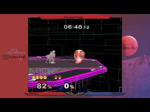 Cafe Melee 10 WF - Patcake (Peach) vs KittyMW (Falco, Marth)