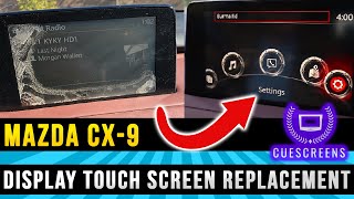 How to DIY fix your Mazda CX-9 Touch Screen problems! Delamination, spider cracking, ghost touch