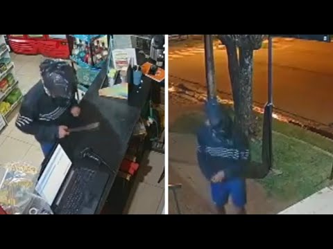 Asaltante disfrazado como “El Chómpiras” robó una bodega en Itapúa