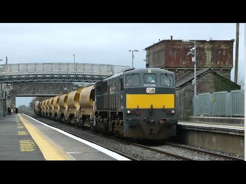 Irish Rail 071 Class - HOBS Action at Sallins, Straffan, Hazelhatch.