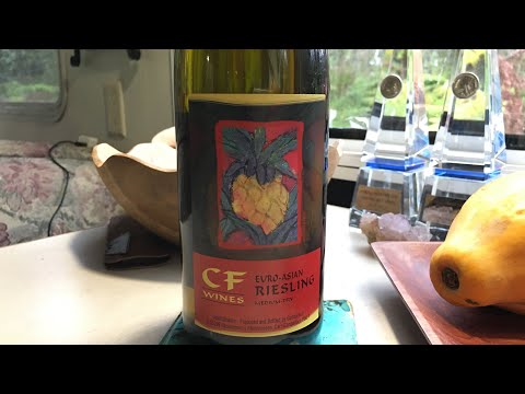 Wine Tasting with Cristina - Weingut Gunderloch CF Wines Euro-Asian Riesling Stands by Itself
