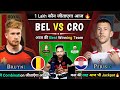 Croatia vs Belgium Dream11 team | CRO vs BEL dream11 team | Croatia vs Belgium Dream11 prediction