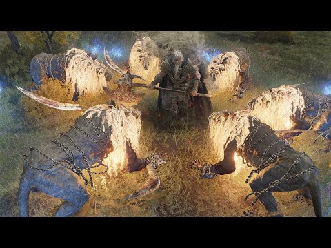 Best Lion Guardian Armies Of Mountaintops Vs Bosses - Elden Ring