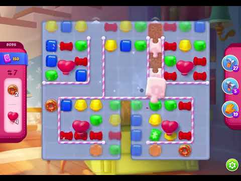 HomeScapes Level 8096 no boosters (13 moves)