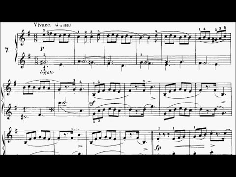 ABRSM Piano 2023-2024 Grade 5 A12 Heller Study in E Minor Op.46 No.7 Sheet Music