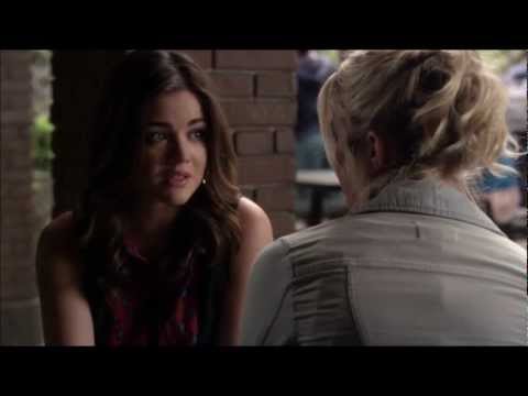 Pretty Little Liars 3x12 - Aria & Hanna Scene.