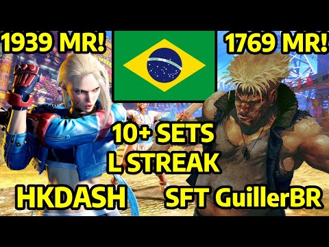 🔥 STREET FIGHTER 6 ➥ HKDASH (CAMMY キャミィ) VS. SFT GuillerBR (GUILE ガイル) 4K MASTER RANKS 🔥