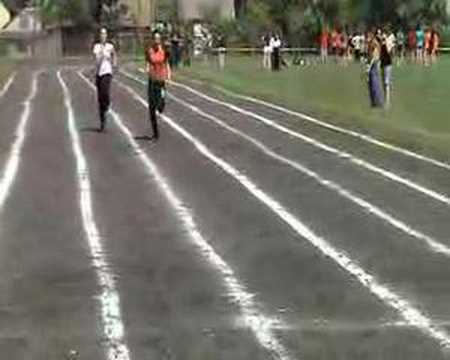 100 m dziewcząt - klasy I