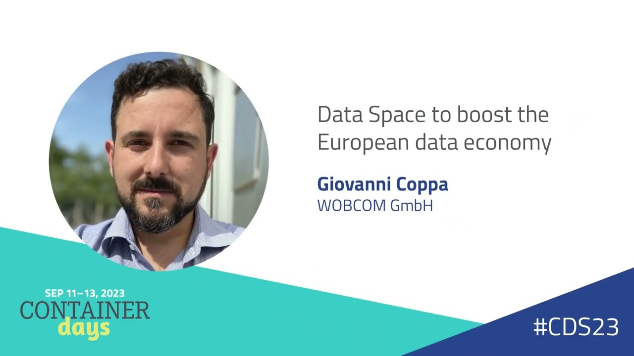 Data Space to boost the European data economy - Giovanni Coppa