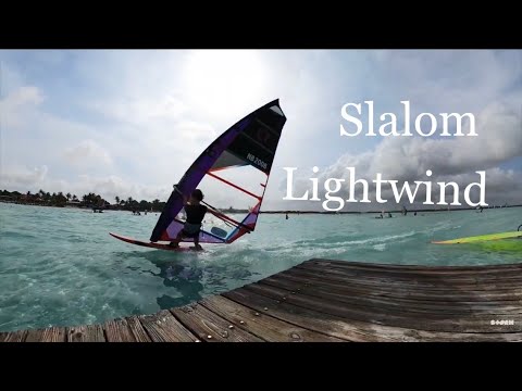 lightwind slalom windsurfing