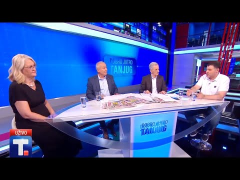 DOBRO JUTRO TANJUG  - Analiza štampe 25.07.22. • Nataša Raketić i Borko Kašanski