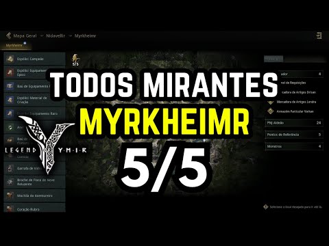 All New Viewpoints in the New Map Myrkheimr | Legend of Ymir