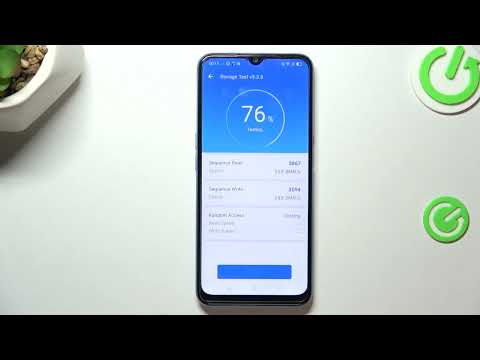 Oppo a54s AnTuTu Storage Benchmark - Storage speed Test