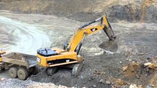 385C Caterpillar / A40E Volvo  -  Vaglio