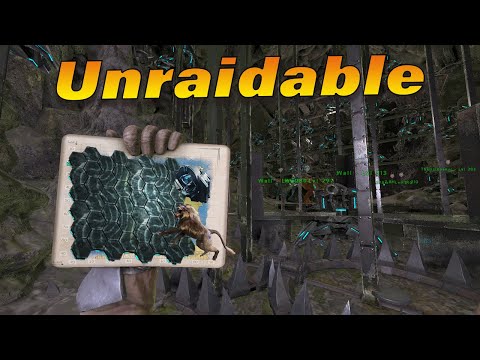 Beefing up an Unraidable Lost Island Underwater Cave Day 2 | Ark PvP