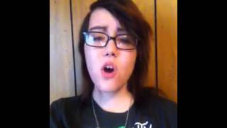 Tayler singing &quot;Hush Hush&quot; by Set It Off