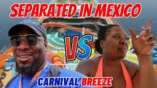 When Spouses Choose Not to Vacation Together | We Went Our Separate Ways | Carnival Breeze Cruise