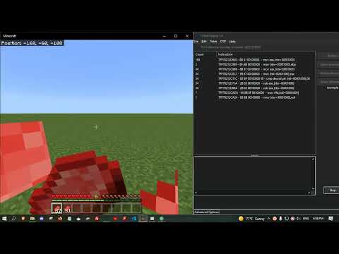 How to make hacks for Minecraft bedrock edition with Cheat engine