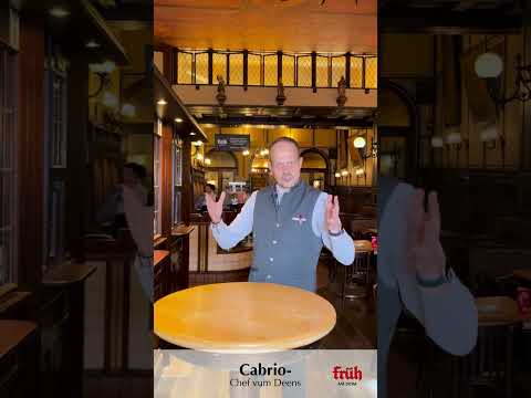 Was haben Cabrio-Fahrer und Gäste unseres Biergartens gemeinsam?