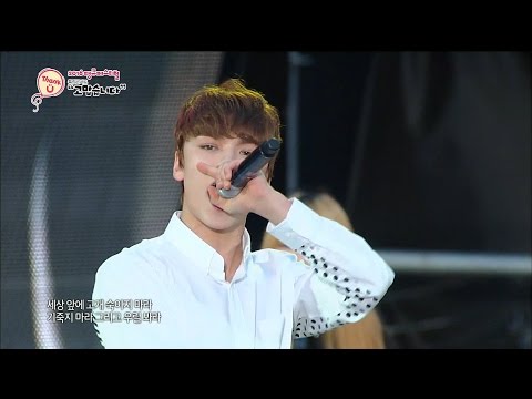 【TVPP】 HIPHOP TEAM(Seventeen) –One Candle, 힙합팀(세븐틴) - 촛불하나 @2016Thank you festival