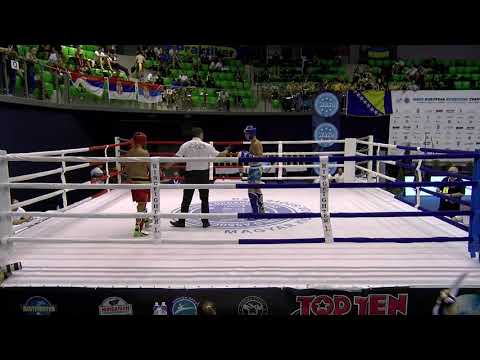 Vasile Iulian Marinescu v Oleksandr Yefimenko WAKO European Championships 2019