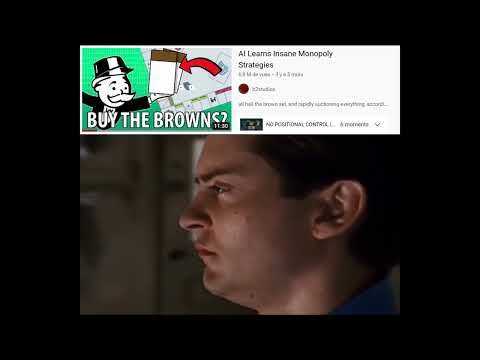 AI learns monopoly strategies (meme) (improved audio)