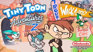 NES Games No One Played: TINY TOON ADVENTURES 2 TROUBLE IN WACKYLAND (NES | Nintendo Review)