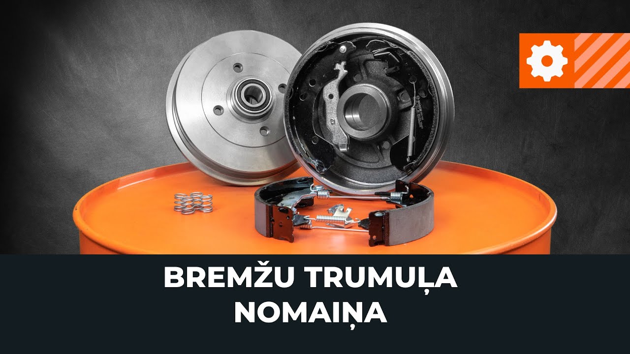 Automašīnas bremžu trumuļi: kā nomainīt