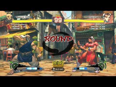 ProudStrawberry (Gouken) vs TAKAHOKO (Chun-Li) - SSF4 Arcade Edition Xbox Live Ranked Match