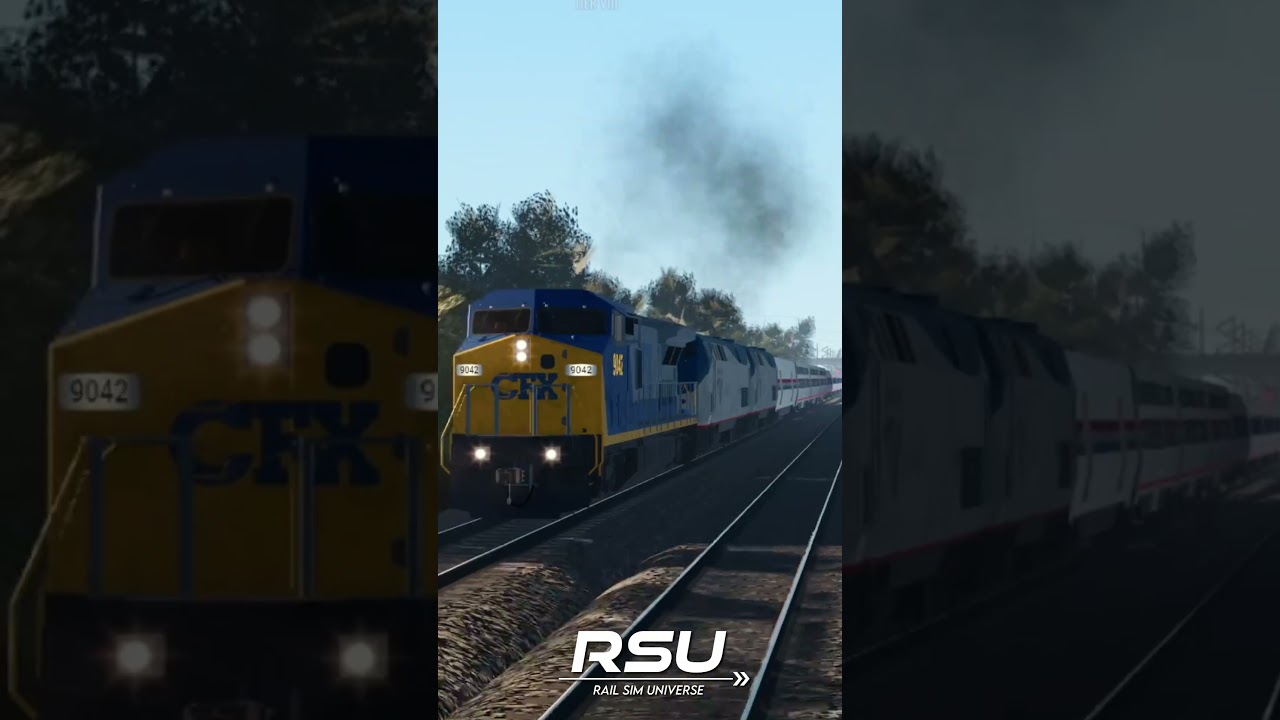 RSU Trains... But They Get Bigger Each Time  #train #railsim #roblox #funny #memes #movieclip
