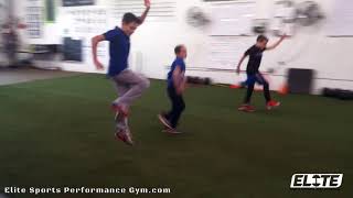 Elite Youth Athletes working to 👌 refine movement technique